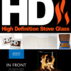 High definition stove glass Schott Robax
