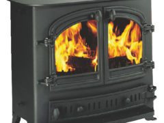 Villager Puffin Stove Replacement Glass 195mm x 185mm 