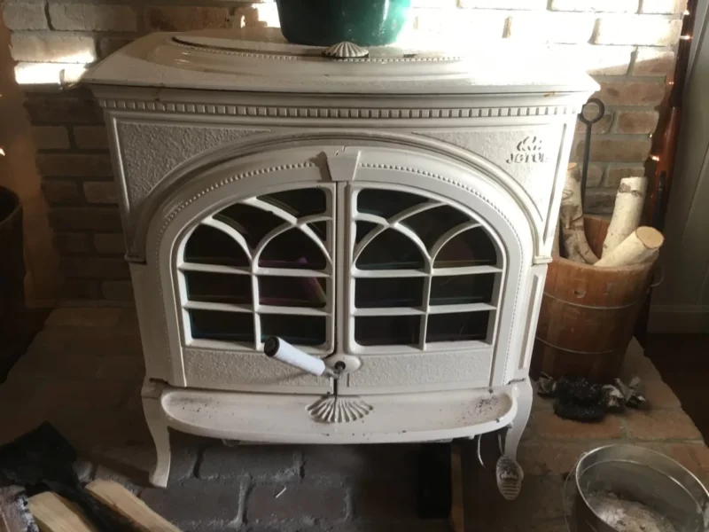 Jotul No12 Stove Glass 297 mm * 242 mm Shaped