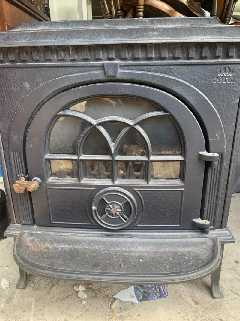 Jotul No 3 Stove Glass (Shaped) Mk1 356 mm * 180 mm