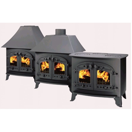 Villager Flatmate Stove Replacement Glass 184mm x 164mm 